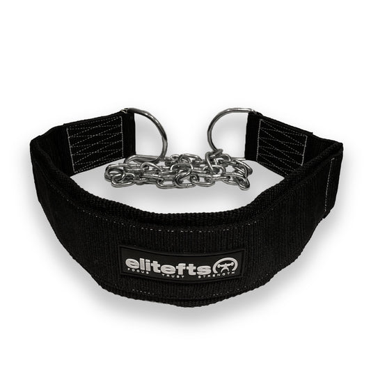 EliteFTS Black Nylon Dip Belt