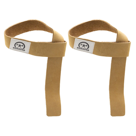 elitefts Leather Wrist Straps 1.5