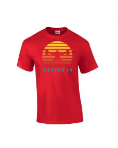 elitefts™ Sunset Squatter-TEE-RED-S